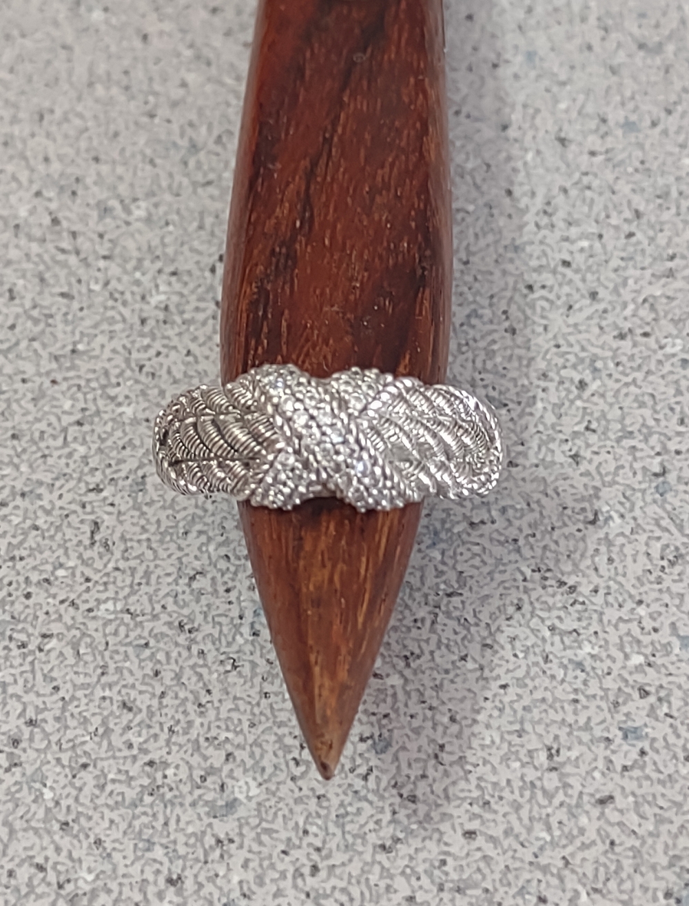 Firm Final Price!*Judith Ripka Sterling Ring(7)